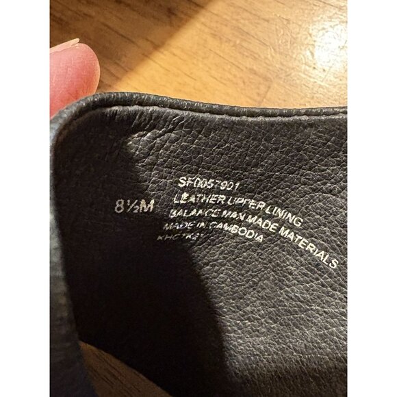 SOFFT Mendi Crossover Slingback Sandal Black Leather  Size 8.5M - Picture 9 of 9